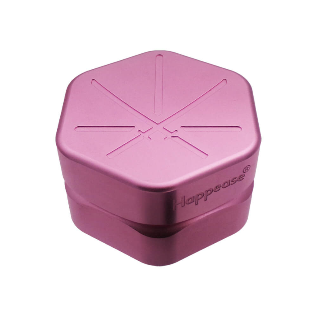 Happease - Katana Aluminiinen Grinderi 2-Osainen 60Mm (Pinkki) Grinderit
