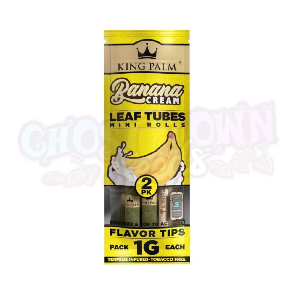 King Palm - Banana Cream Mini Rolls Conet 2kpl Conet