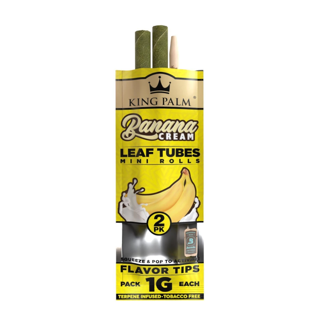 King Palm - Banana Cream Mini Rolls Conet 2kpl Conet