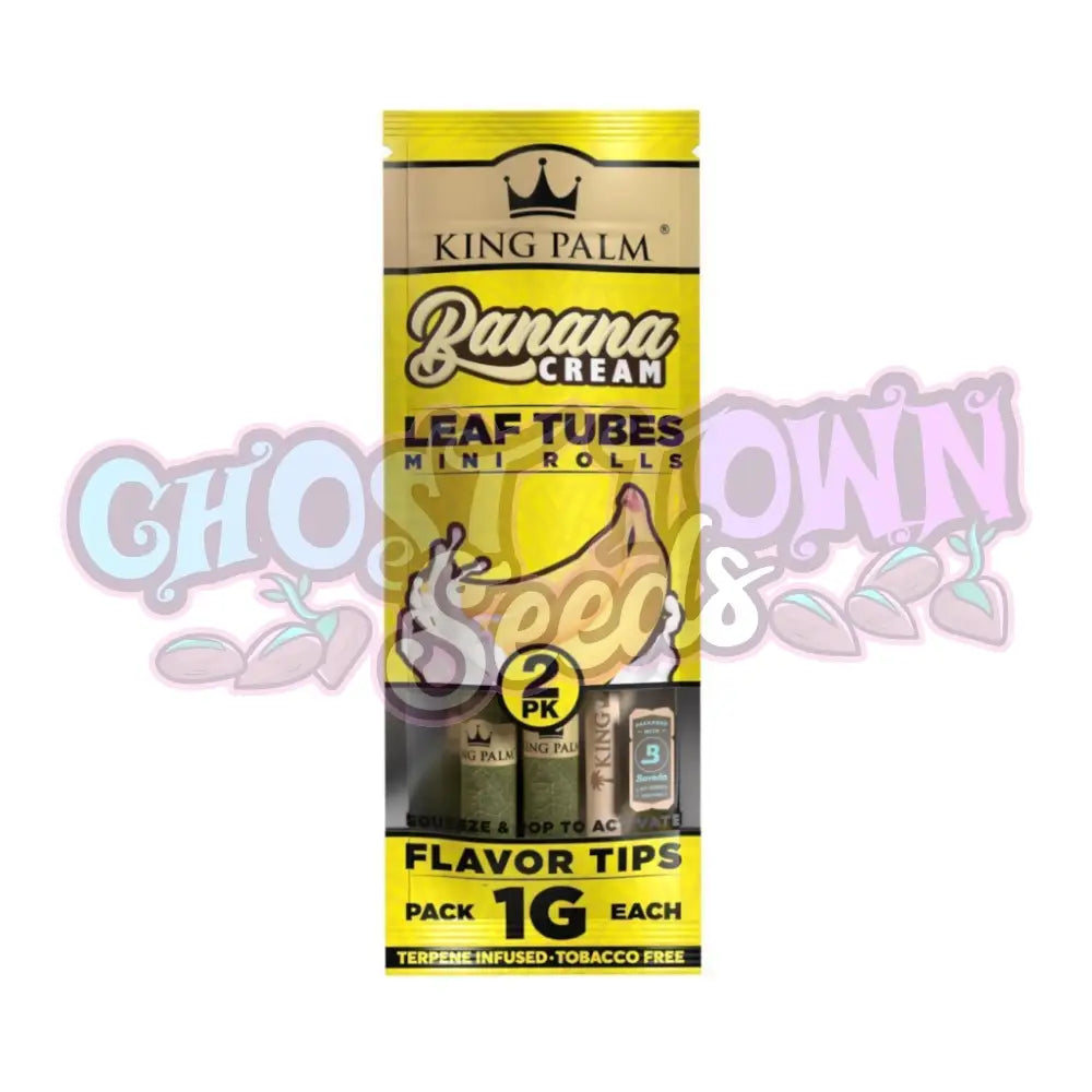 King Palm - Banana Cream Mini Rolls Conet 2kpl Conet