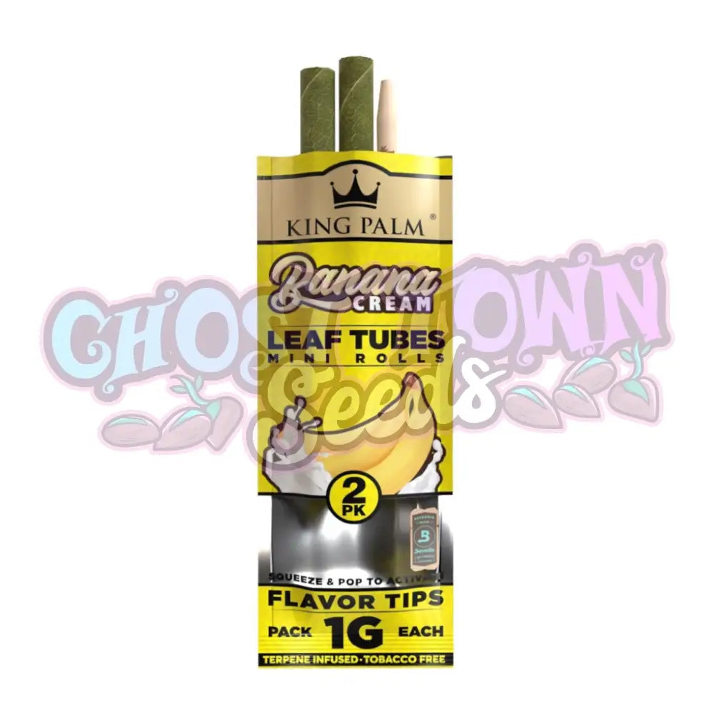 King Palm - Banana Cream Mini Rolls Conet 2kpl Conet