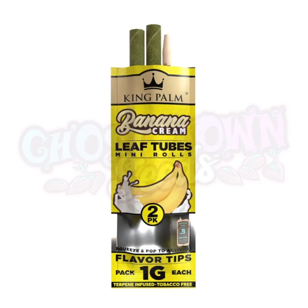 King Palm - Banana Cream Mini Rolls Conet 2kpl Conet
