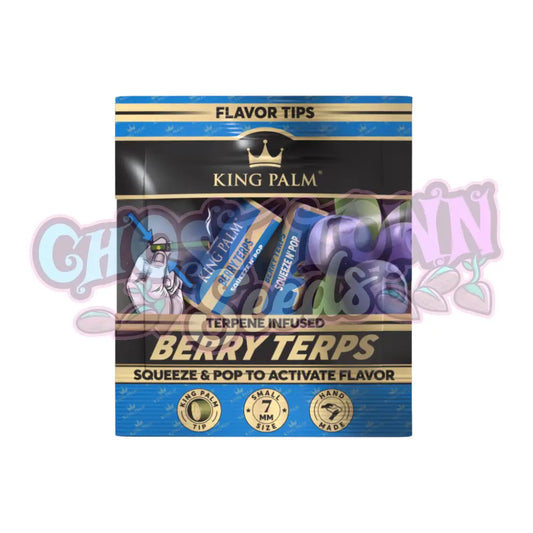 King Palm - Berry Terps Tipit 7Mm 2Kpl Filtterit &