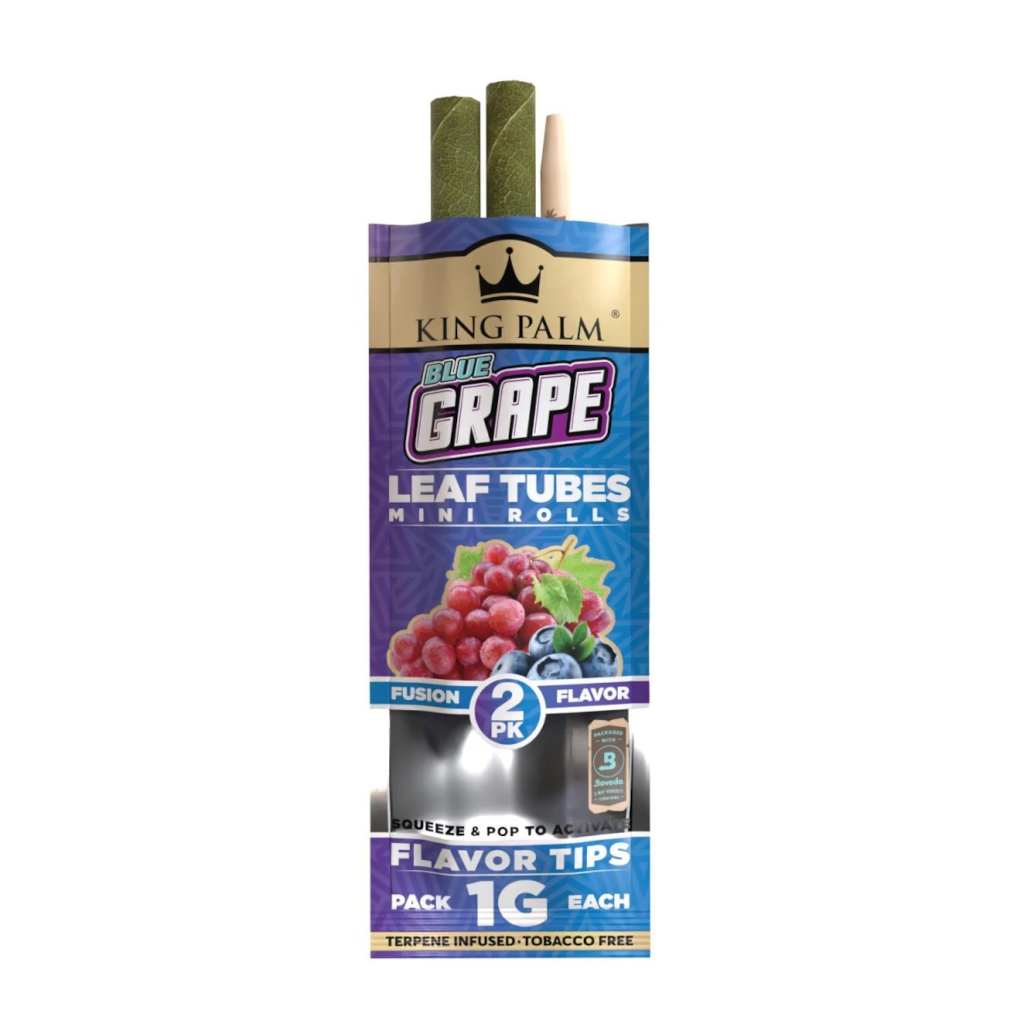 King Palm - Blue Grape Mini Rolls Conet 2 kpl Conet