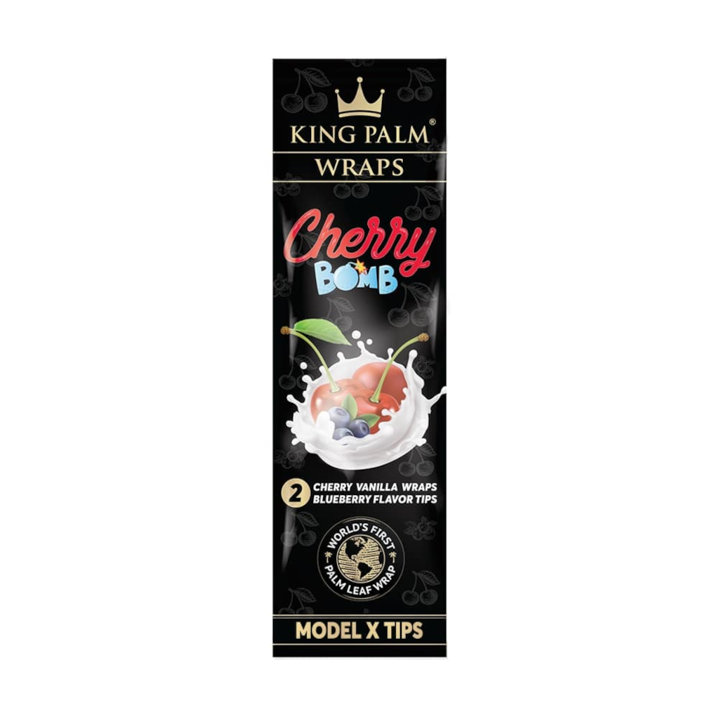 King Palm - Cherry Bomb Palm Wraps 2 kpl Bluntit