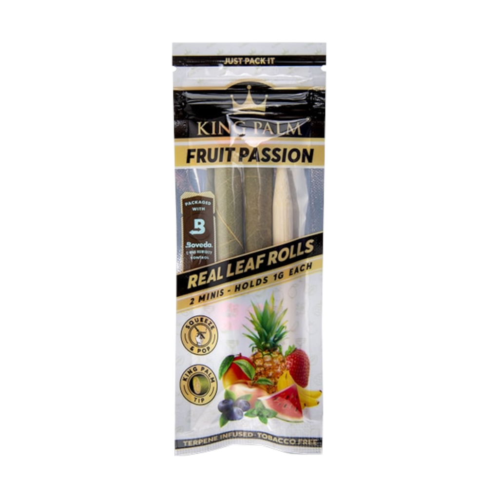 King Palm - Fruit Passion Mini Rolls Conet 2Kpl