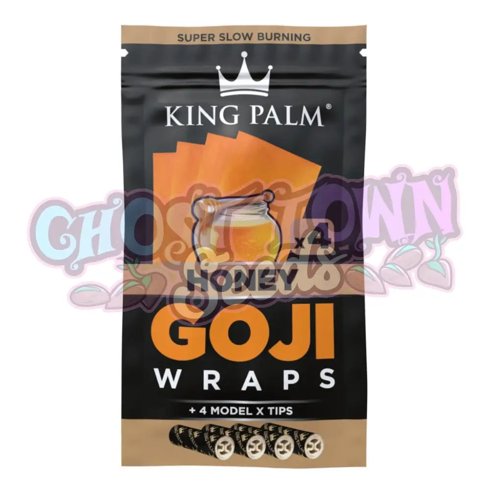 King Palm - Honey Goji Wraps 4kpl Bluntit