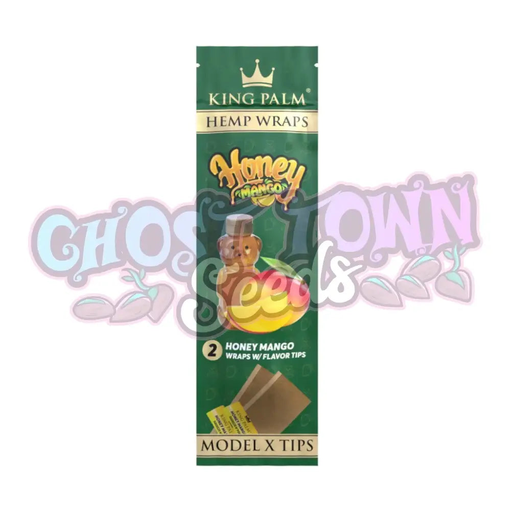 King Palm - Honey Mango Hamppu Bluntti Paperit 2kpl Bluntit