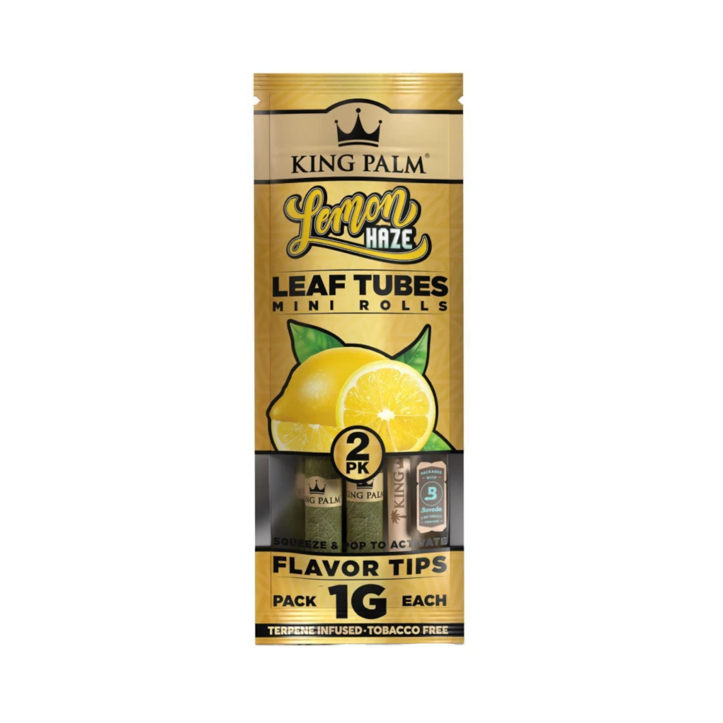 King Palm - Lemon Haze Mini Rolls Conet 2kpl Conet