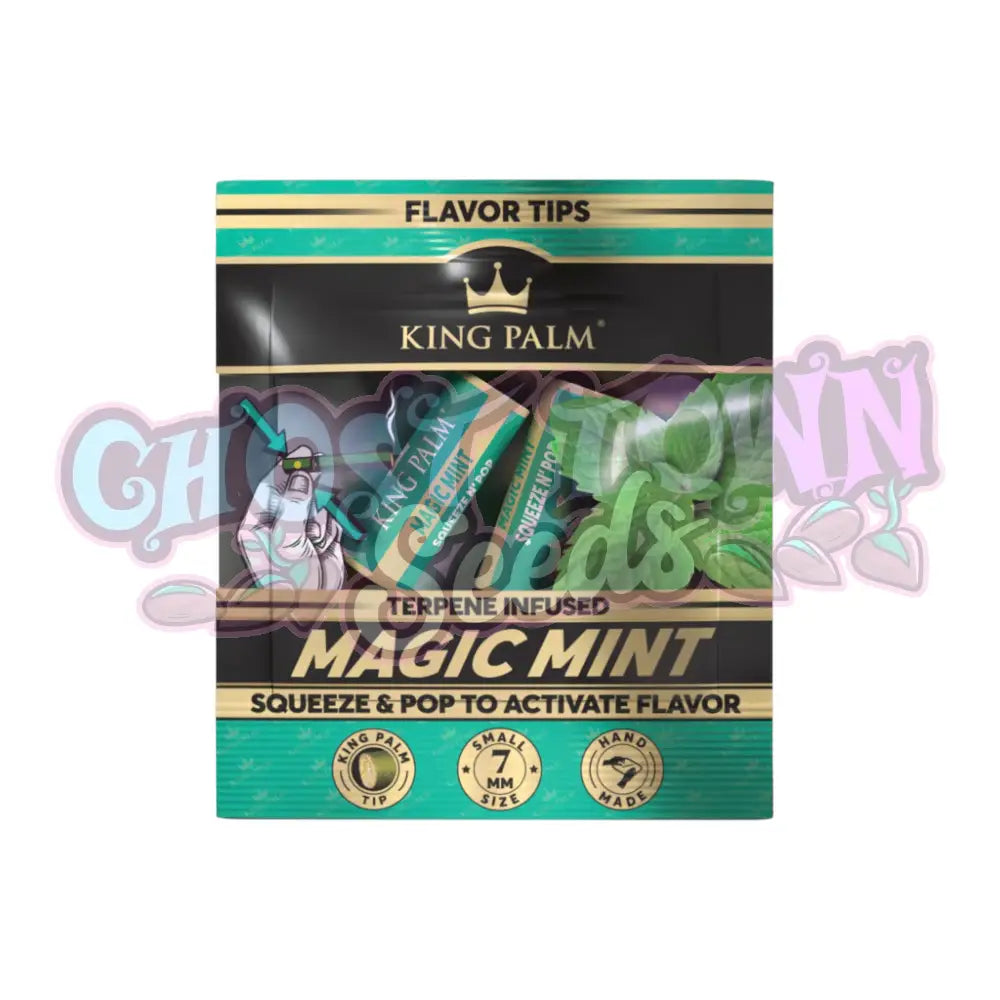 King Palm - Magic Mint Tipit 7Mm 2Kpl Filtterit &