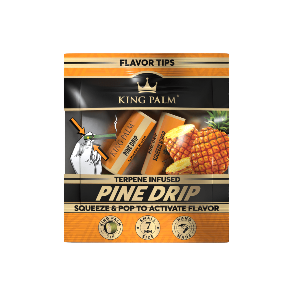 King Palm - Pine Drip Tipit 7Mm 2Kpl Filtterit &