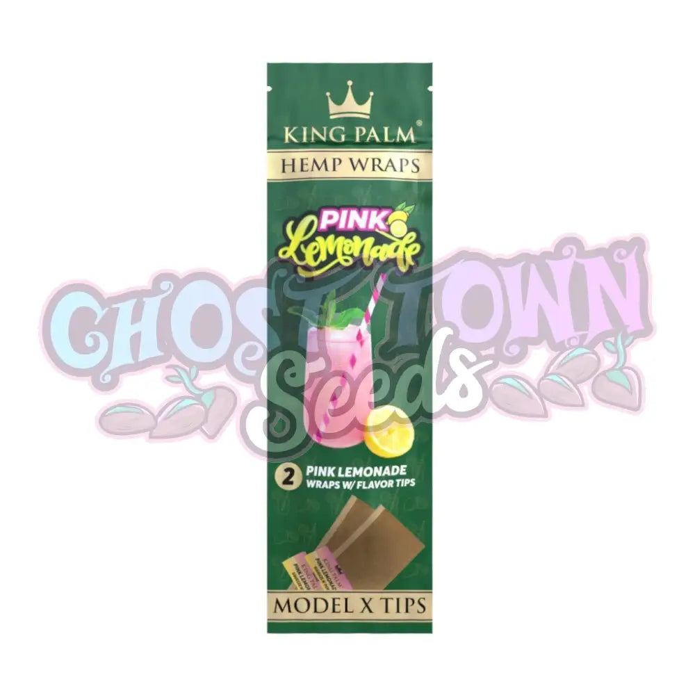 King Palm - Pink Lemonade Hamppu Bluntti Paperit 2kpl Bluntit