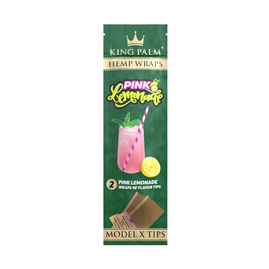 King Palm - Pink Lemonade Hamppu Bluntti Paperit 2kpl Bluntit