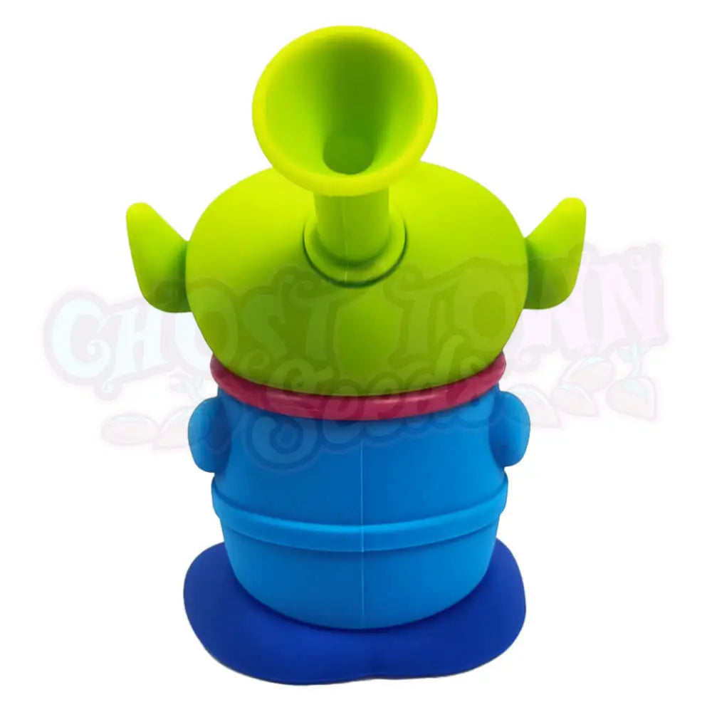 Kolmisilmäinen Alien Silikonibongi 14Cm