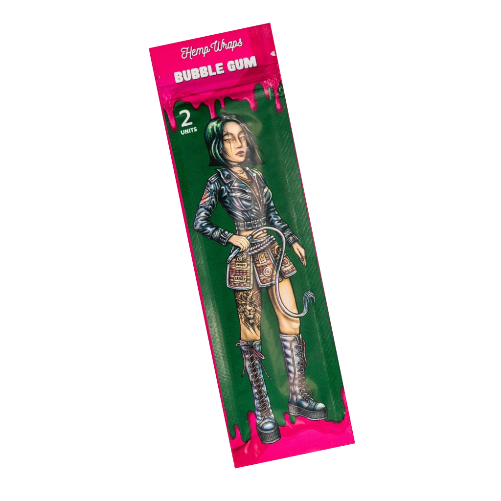 Lion Rolling Circus - Bubble Gum Hamppu Bluntti Paperit 2Kpl Bluntit