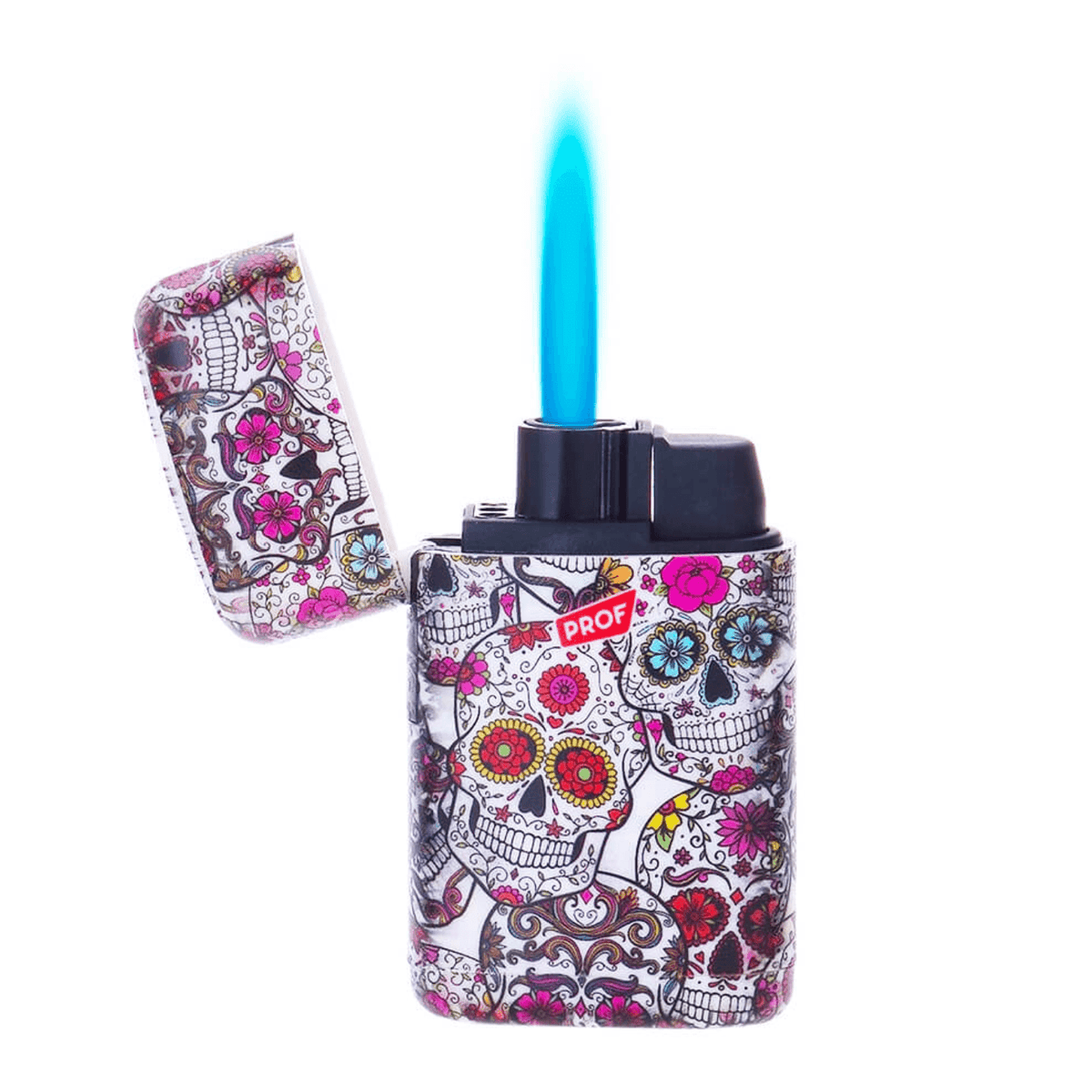 Mexican Skull Jet Flame Lighter | Ghost Town Seeds