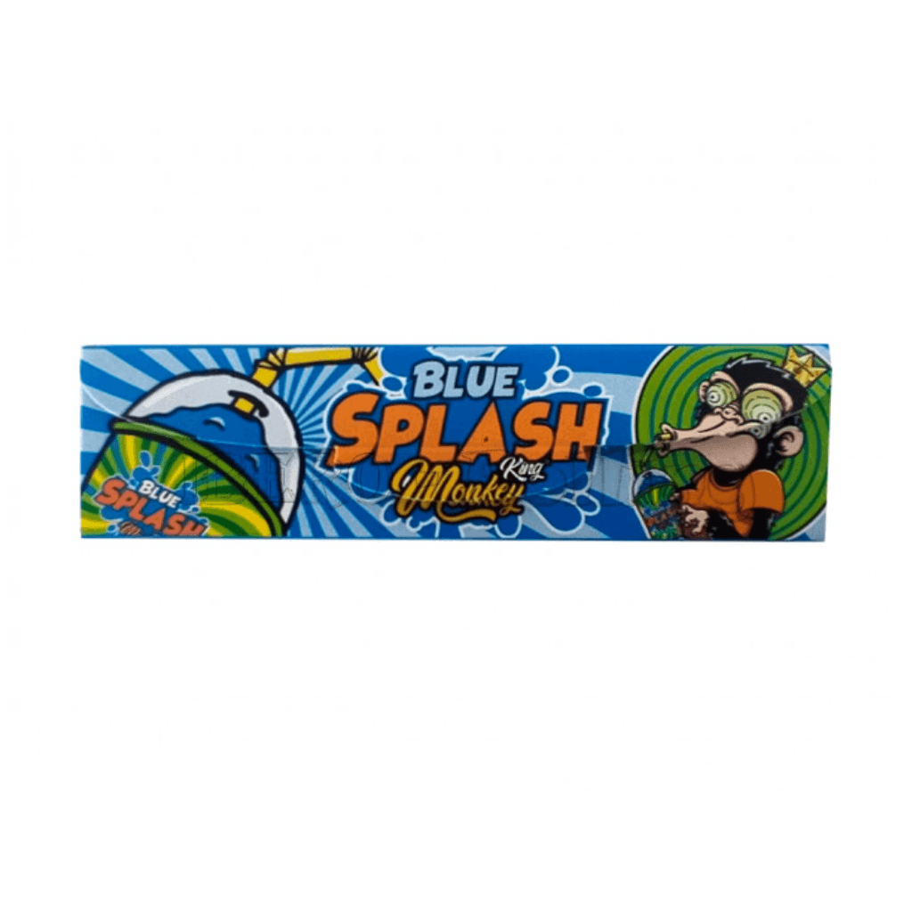 Monkey King - Blue Splash KS Slim Pitkät Paperit + Tipit - Ghost Town Seeds