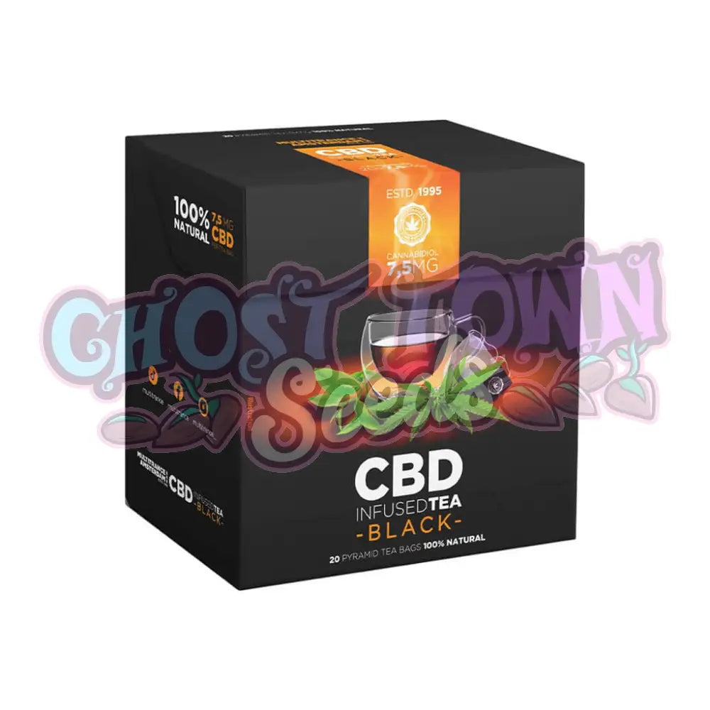 Multitrance - Musta Pyramiditee 7,5 mg CBD (20 teepussia) CBD-Syötävät