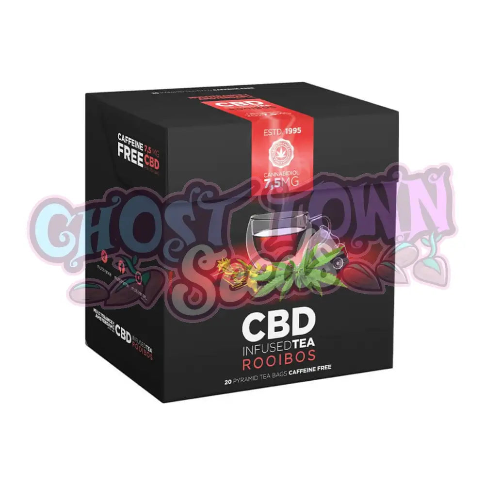 Multitrance - Rooibos Pyramiditee 7,5 mg CBD (20 teepussia) CBD-Syötävät