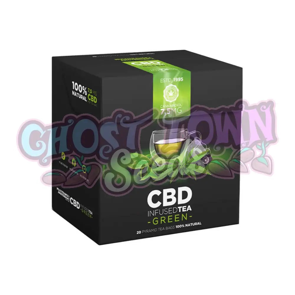 Multitrance - Vihreä Pyramiditee 7,5 mg CBD (20 teepussia) CBD-Syötävät