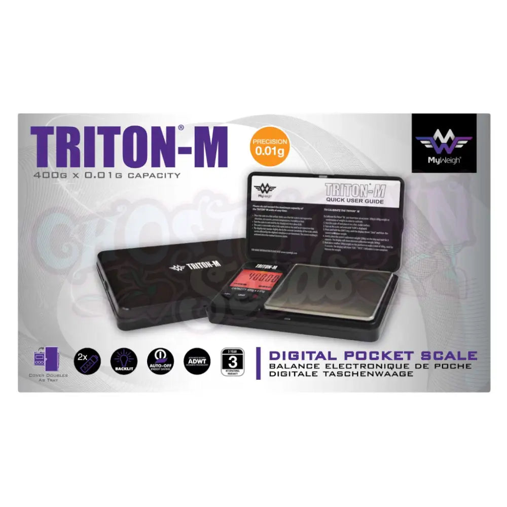 My Weigh - TRITON MINI Tarkkuusvaaka 0.01 - 400 g Mittarit