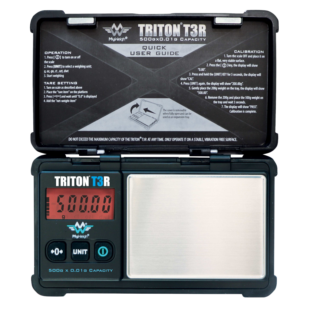 My Weigh - TRITON T3R Tarkkuusvaaka 0.01 - 500 g Mittarit