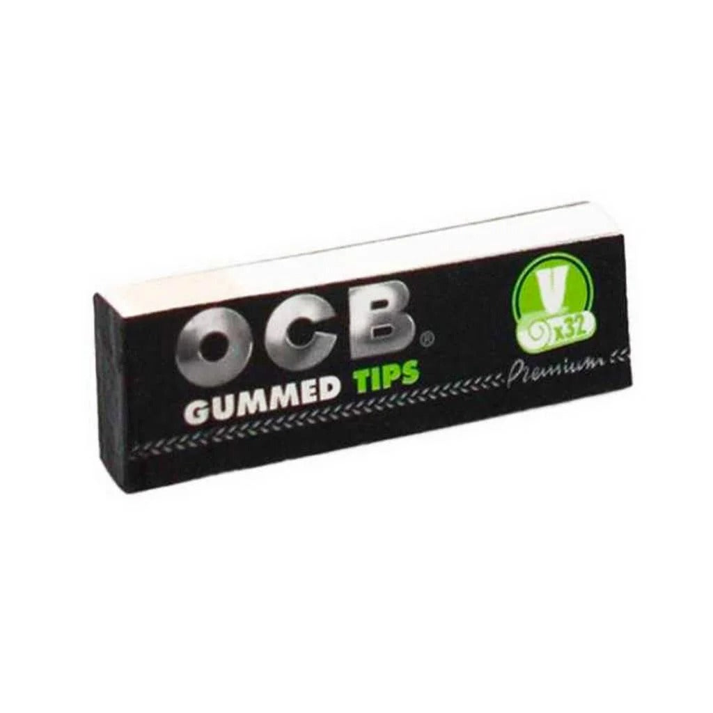 OCB - Premium Gummed Ohuet Tipit (32 kpl)