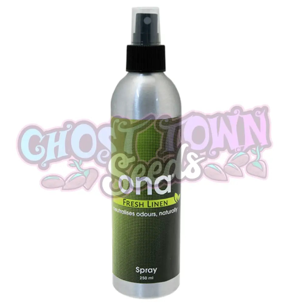 ONA Spray Fresh Linen Nestesuihkepullo 250ml - Ghost Town Seeds