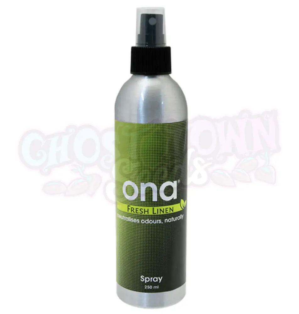 ONA Spray Fresh Linen Nestesuihkepullo 250ml - Ghost Town Seeds