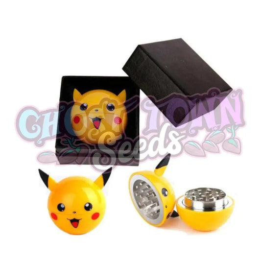 Pikachu Grinderi 3-osainen 53mm - Ghost Town Seeds