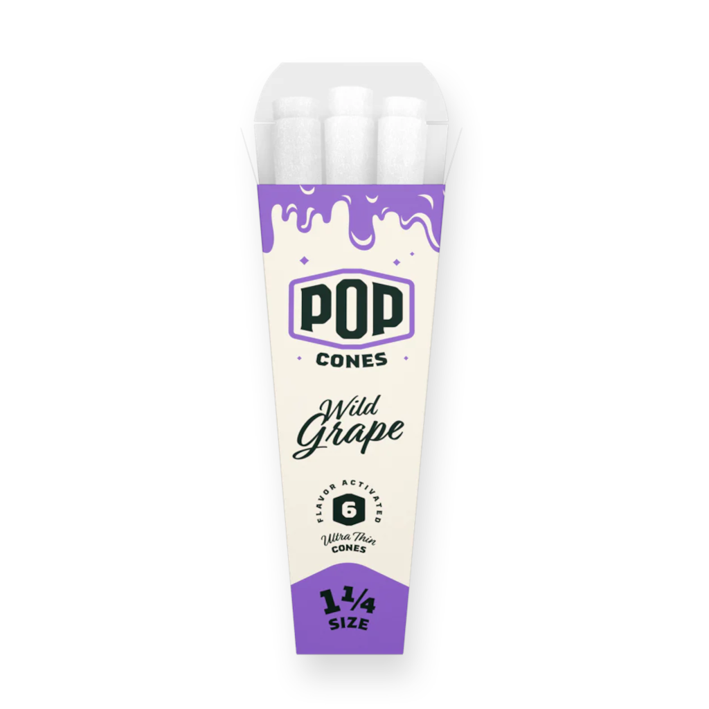 Pop Cones - Wild Grape Ultraohuet Lyhyet 1-1/4 Conet 6Kpl