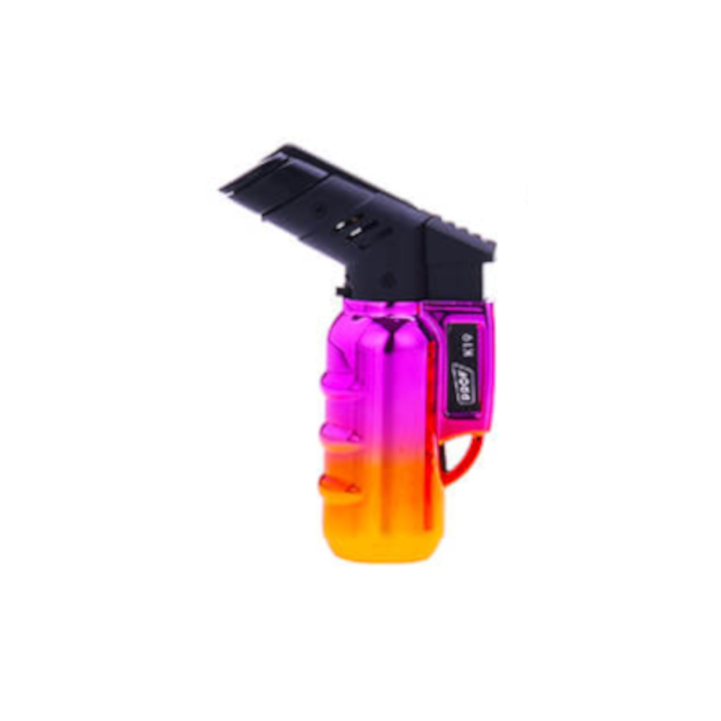 Prof - Colour Clap Jet Flame Sytytin Violetti-Keltainen Sytyttimet