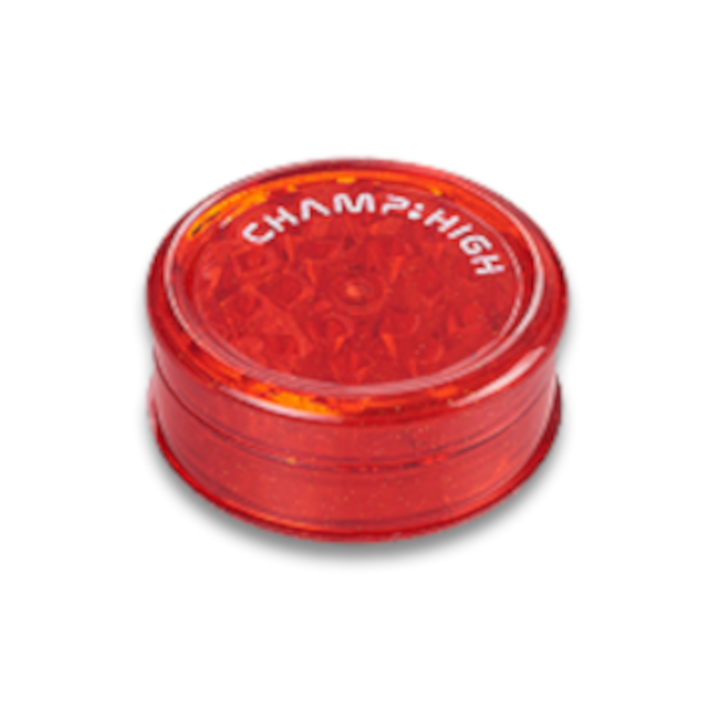 Champ High - Muovigrinderi 3-Osainen 60Mm Punainen Grinderit
