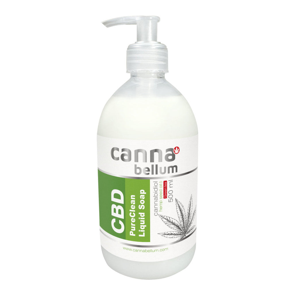 Cannabellum-CBD PureClean Liquid Soap (500ml) CBD-Kosmetiikka
