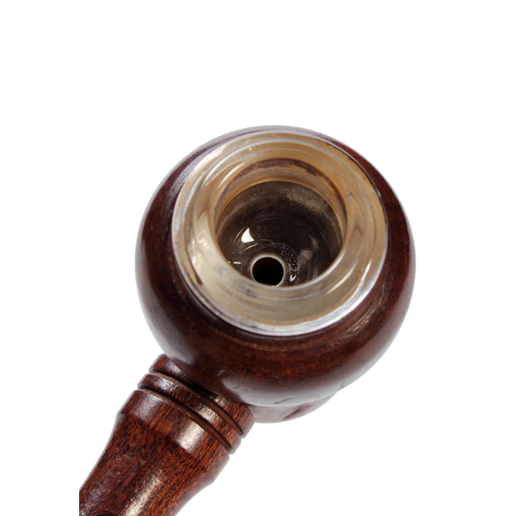 Puupiippu Lasipesällä 14Cm Piiput