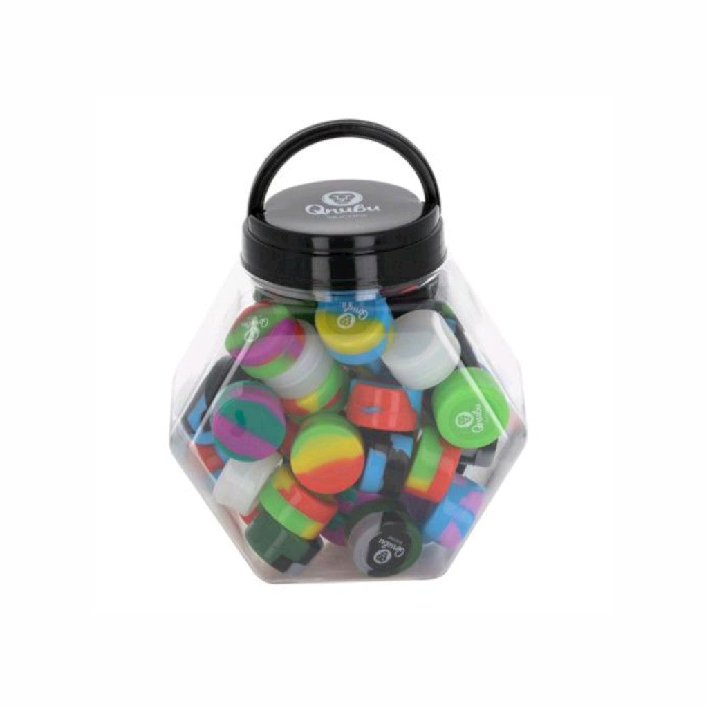Qnubu - Silicone Extraction Jar 5ml ( Assorted Colors )