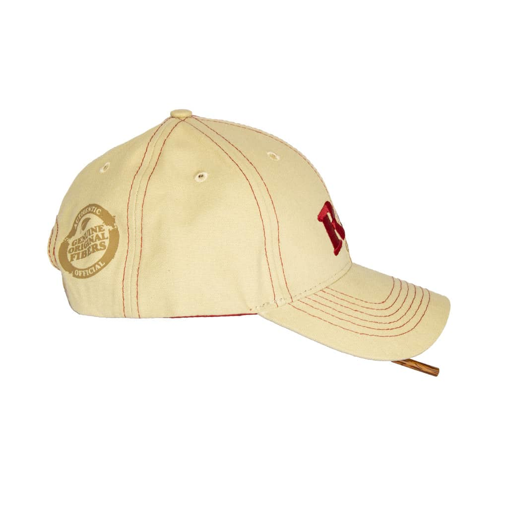 Raw - Beige Baseball Lippis Vaatteet