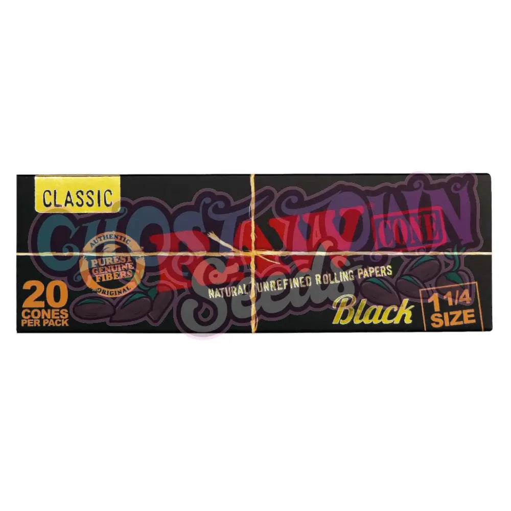 RAW - Black 1¼ Lyhyet Conet (20 kpl) Conet