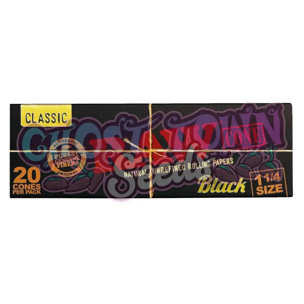 RAW - Black 1¼ Lyhyet Conet (20 kpl) Conet