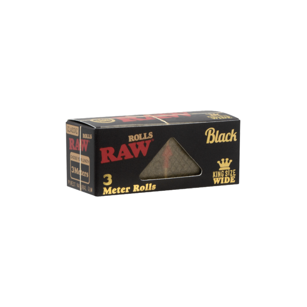 RAW - Black Rullapaperi 3m Paperit