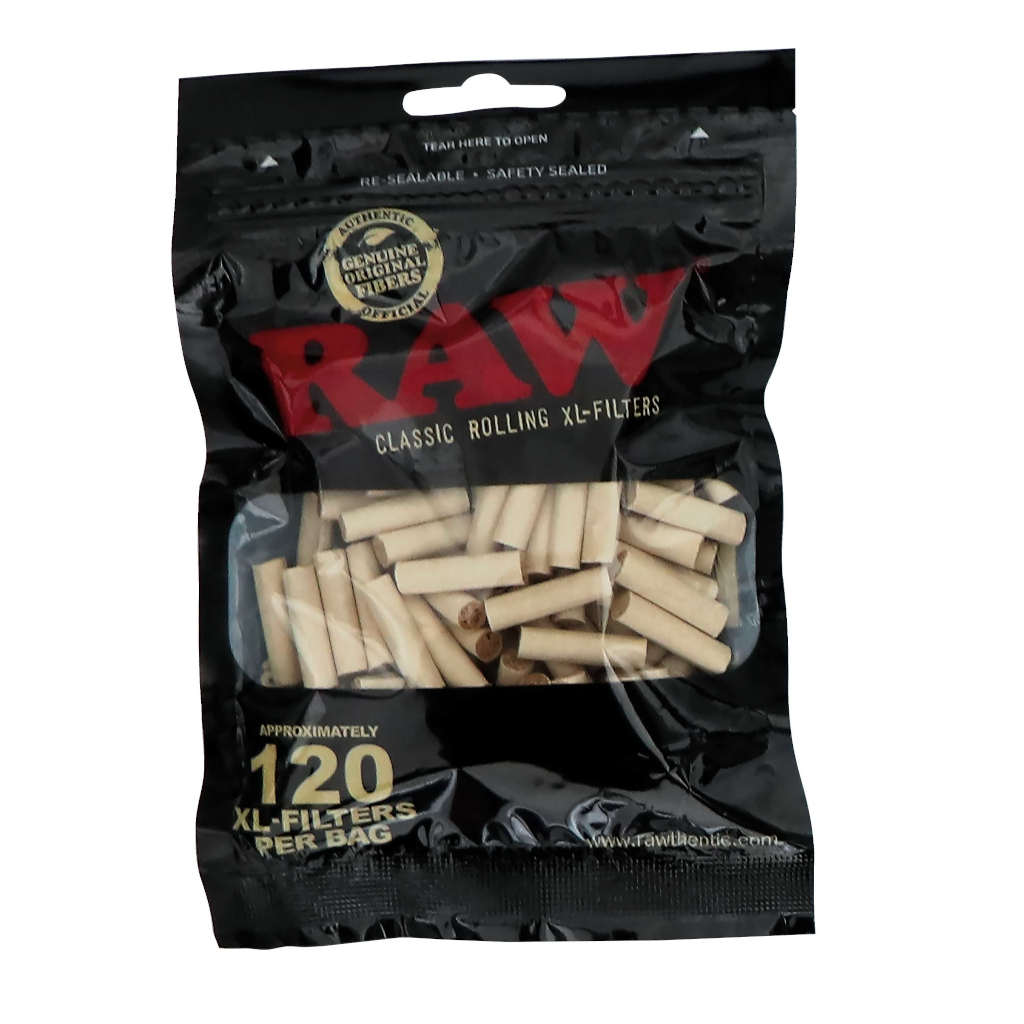 RAW - Black XL Filters (120 kpl)