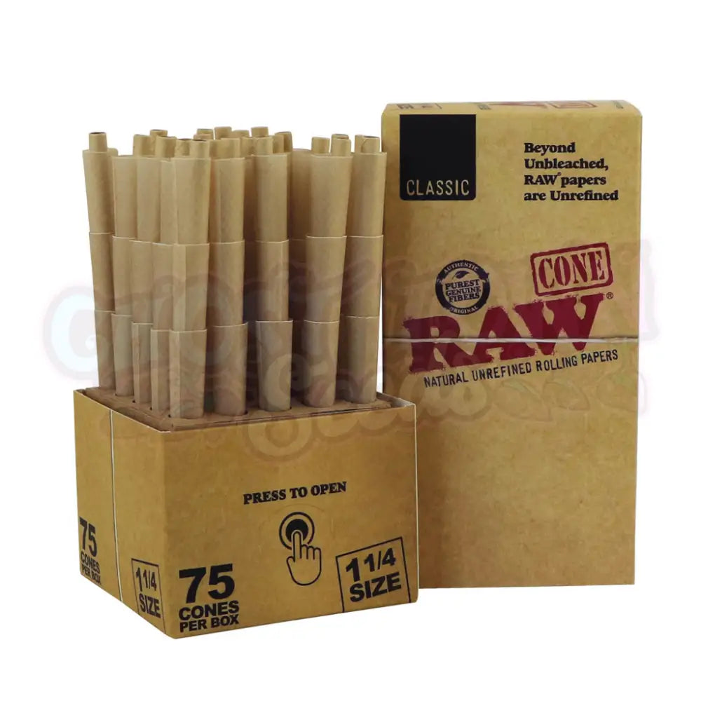 RAW - Classic 1¼ Lyhyet Conet 75kpl Conet