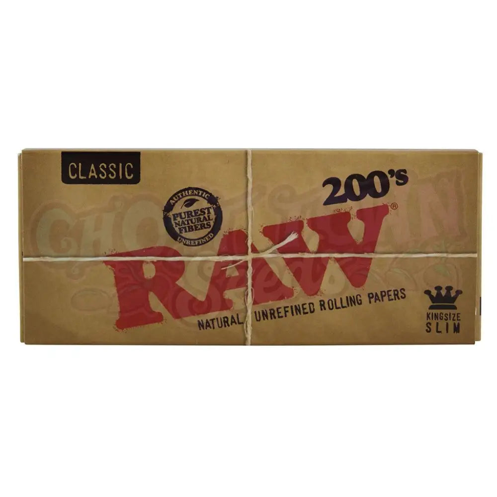 Raw - Classic 200’S Ks Slim Pitkät Paperit