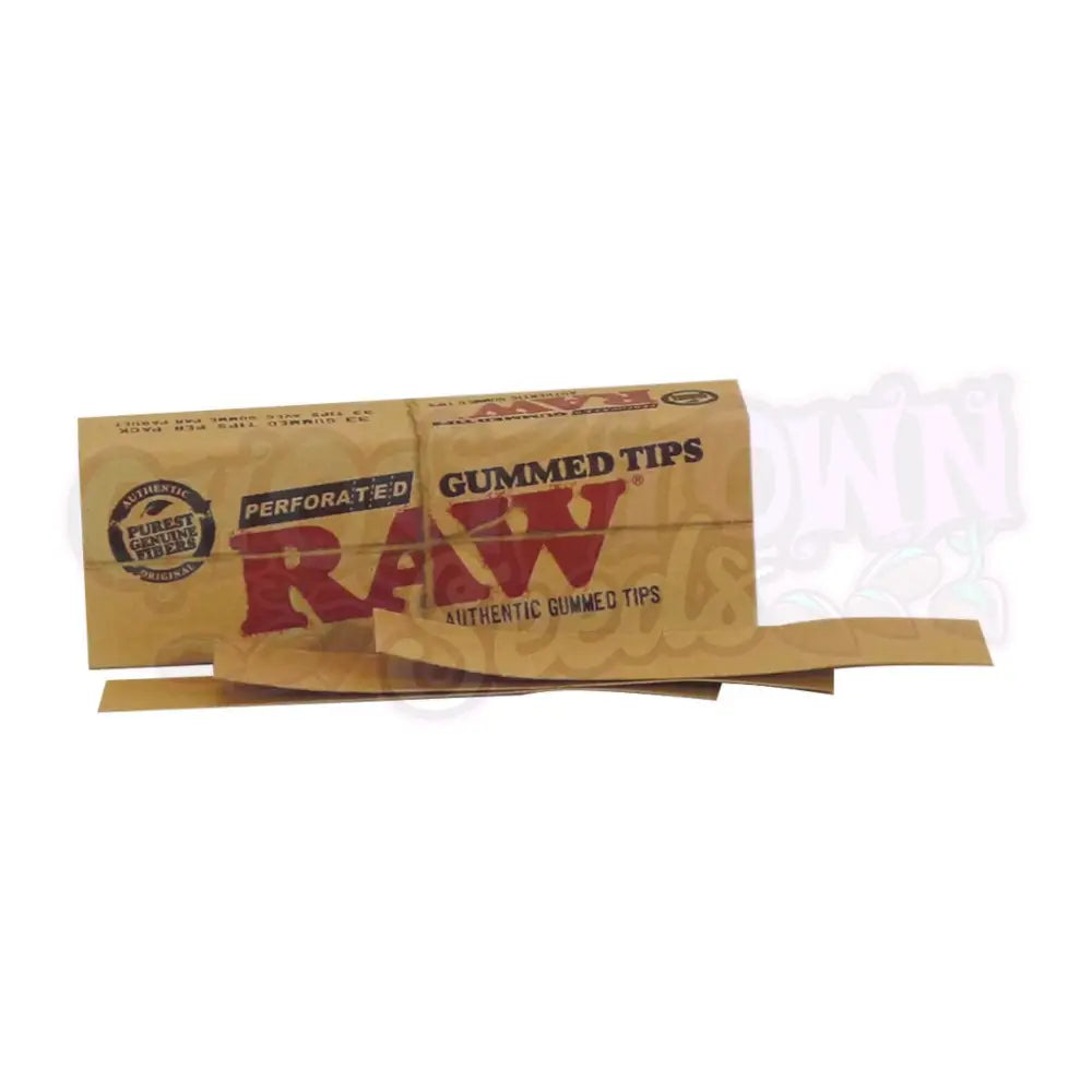 RAW - Ohuet Gummed Tips (33 kpl) Filtterit & Tipit
