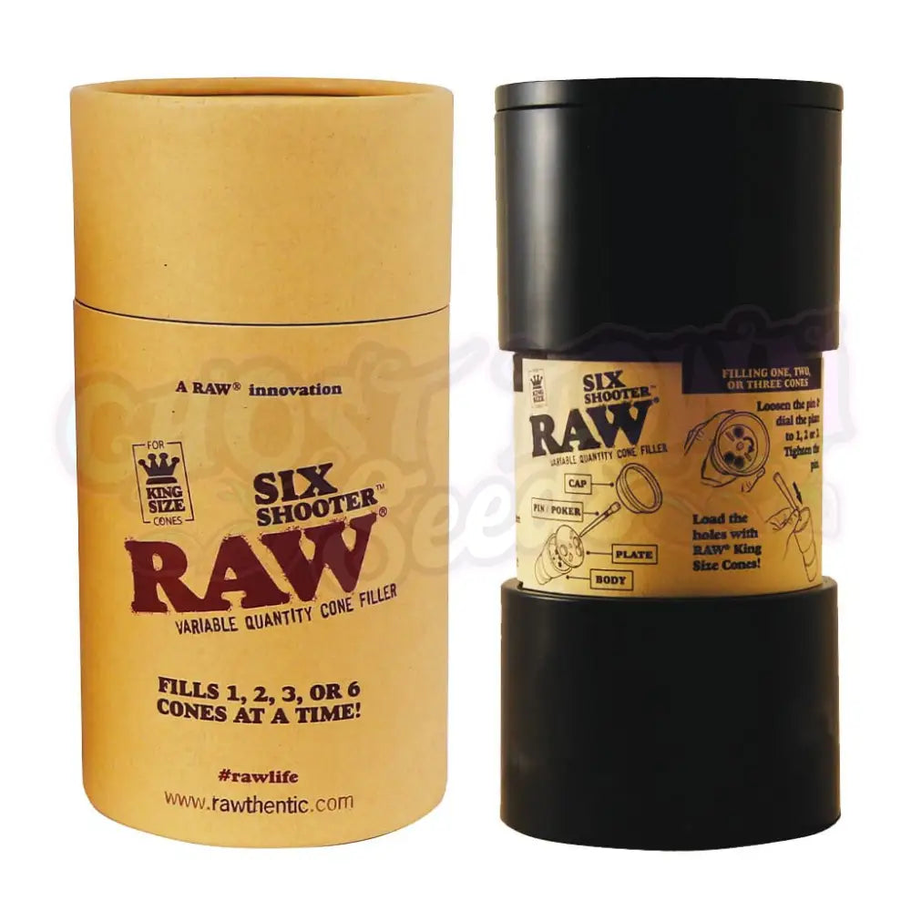 RAW - Six Shooter King Size Cone Täyttäjä Työkalut