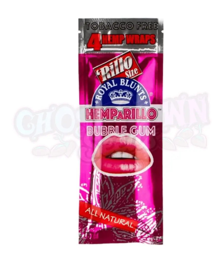 Royal Blunts Hemparillo - Bubblegum Hemp Blunt Wraps 4kpl - Ghost Town Seeds