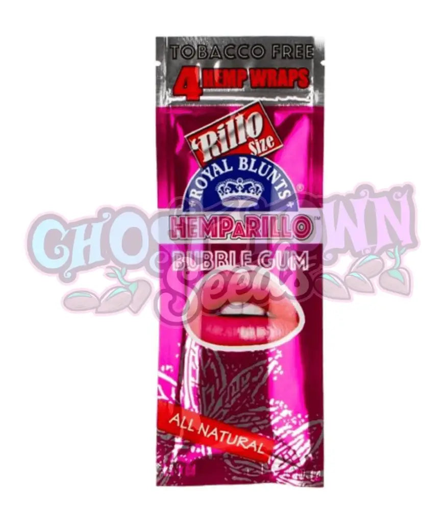 Royal Blunts Hemparillo - Bubblegum Hemp Blunt Wraps 4kpl - Ghost Town Seeds