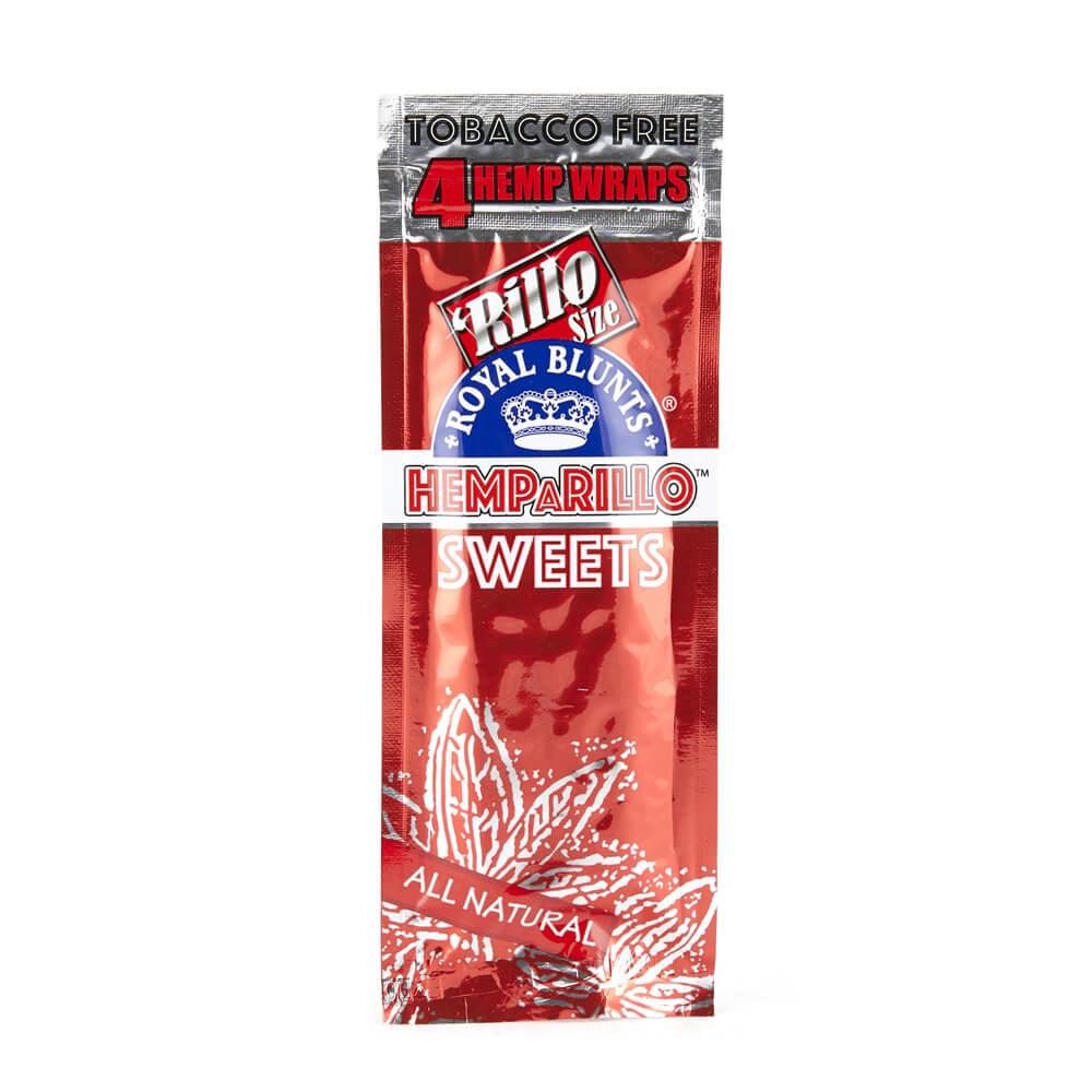 Royal Blunts Hemparillo - Sweets Hemp Blunt Wraps 4kpl - Ghost Town Seeds