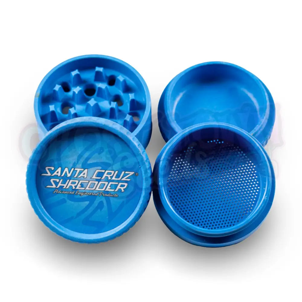 Santa Cruz Shredder - Hamppugrinderi 4-Osainen 55Mm Sininen Grinderit