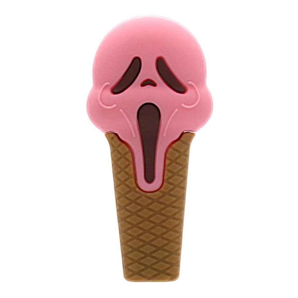 Scary Ice Cream Silicone Pipe